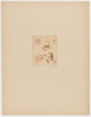 Quelques croquis, by Félicien Rops, ink, 1895