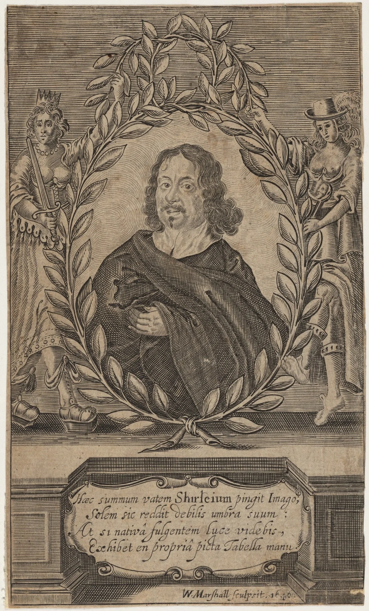 James Shirley, detail