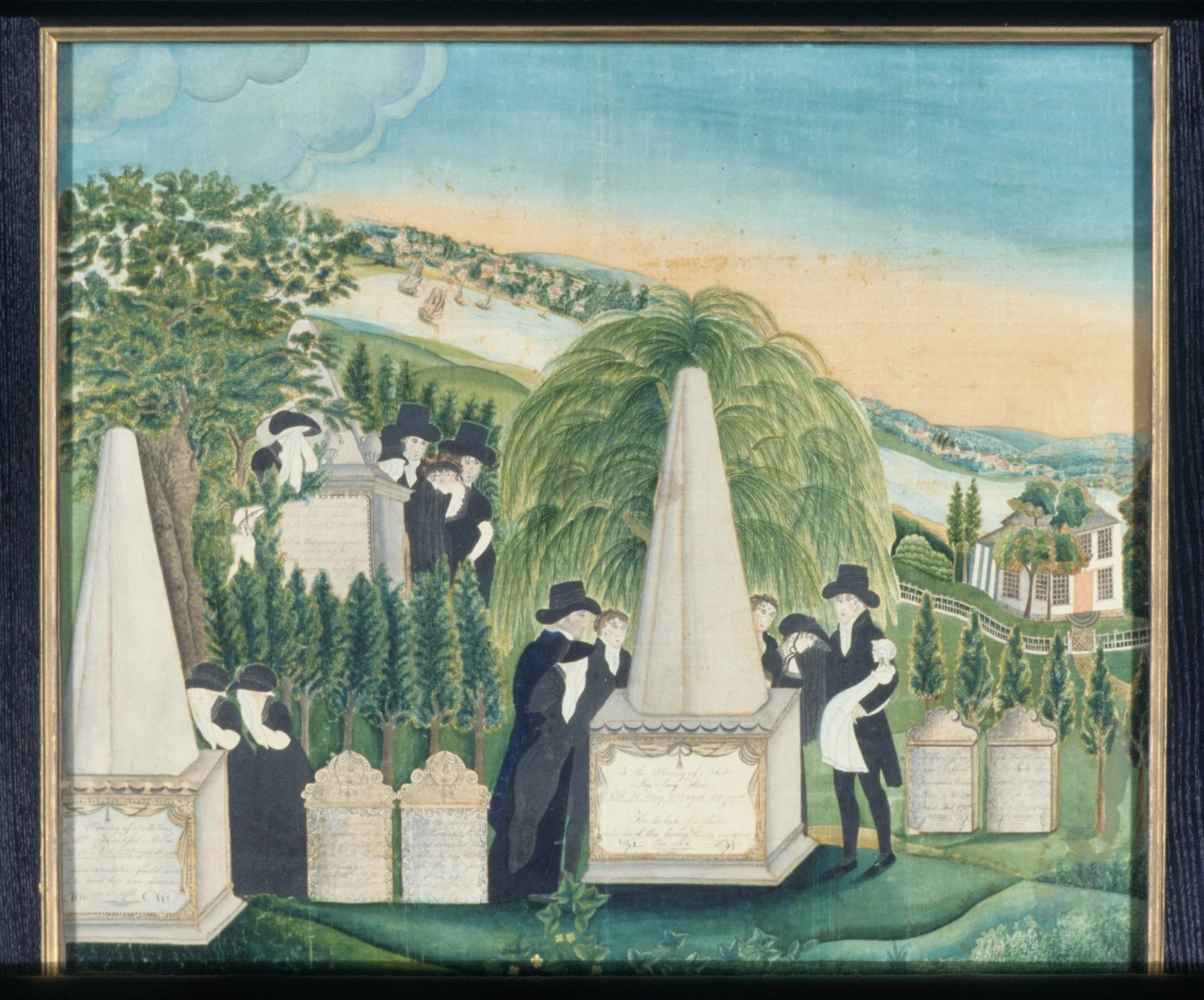 Memorial painting, detail