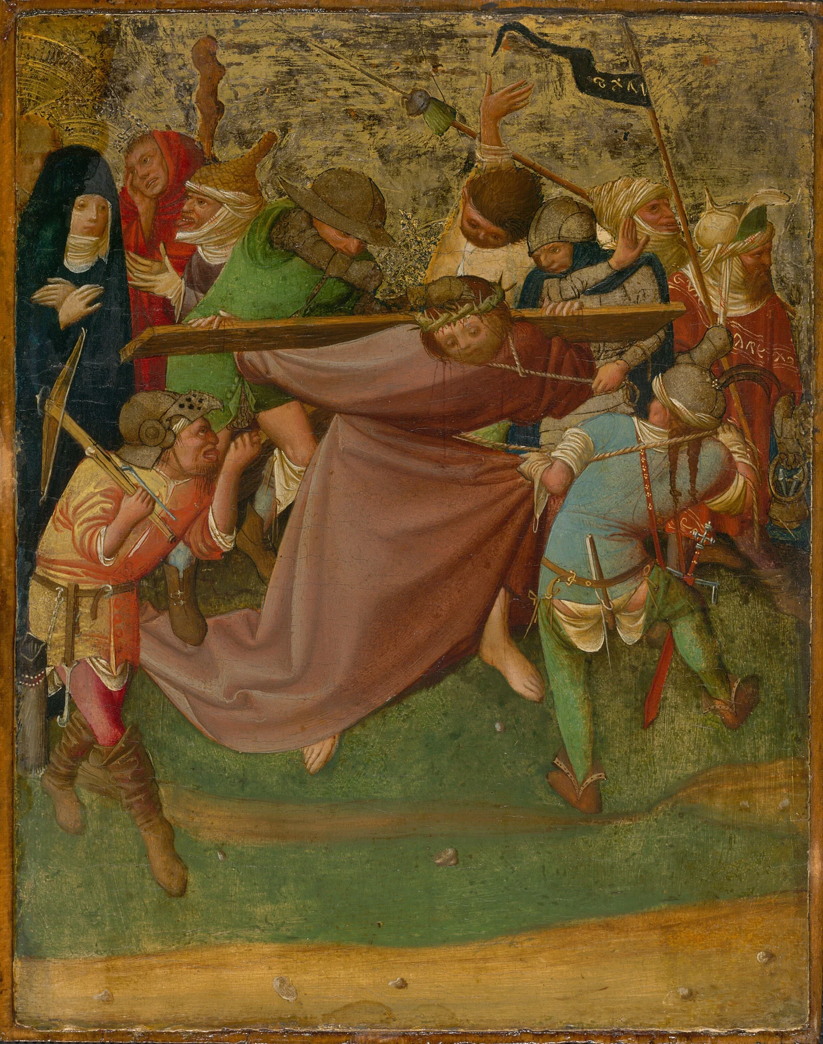 Christ Carrying the Cross, detail