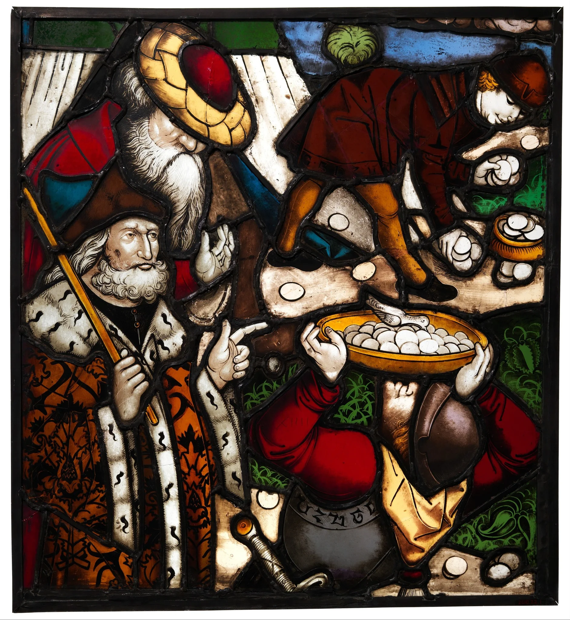 Gathering Manna, detail