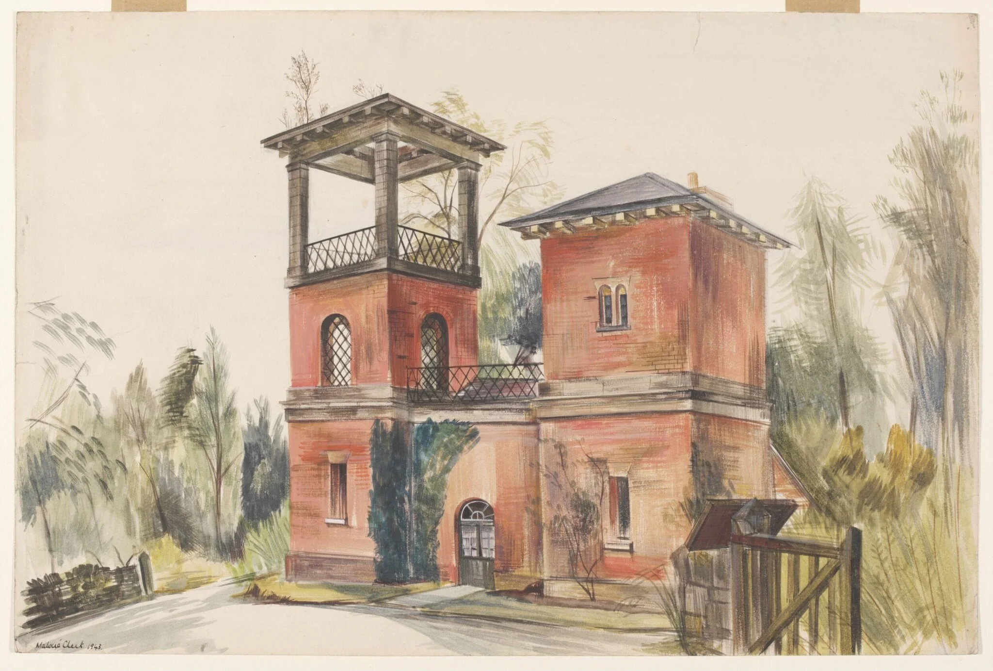 Alton Lodge, detail