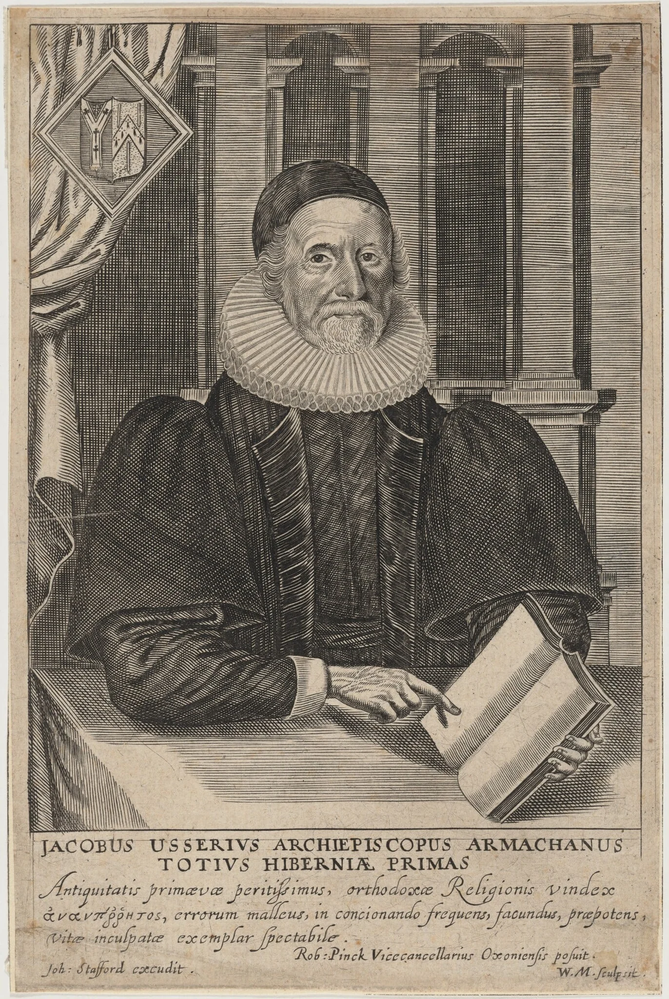 James Ussher, Archbishop of Armagh, detail