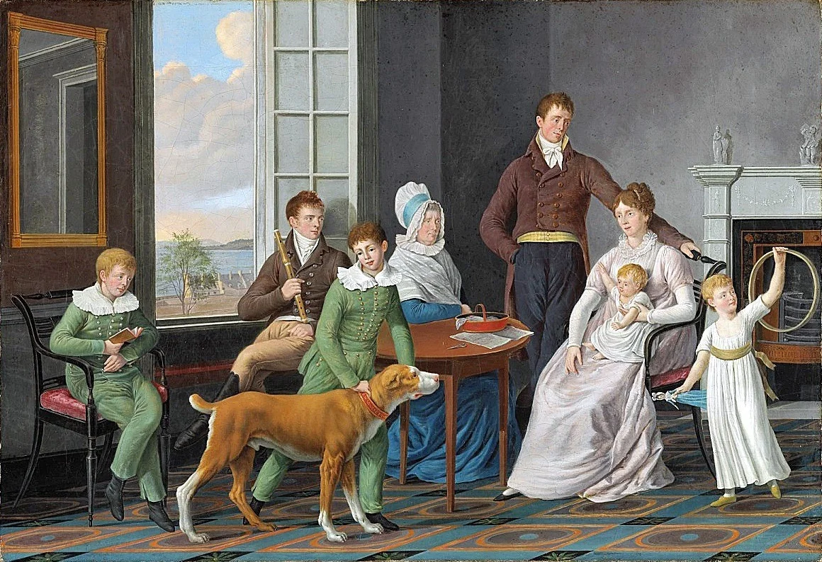 The Woolsey Family, detail