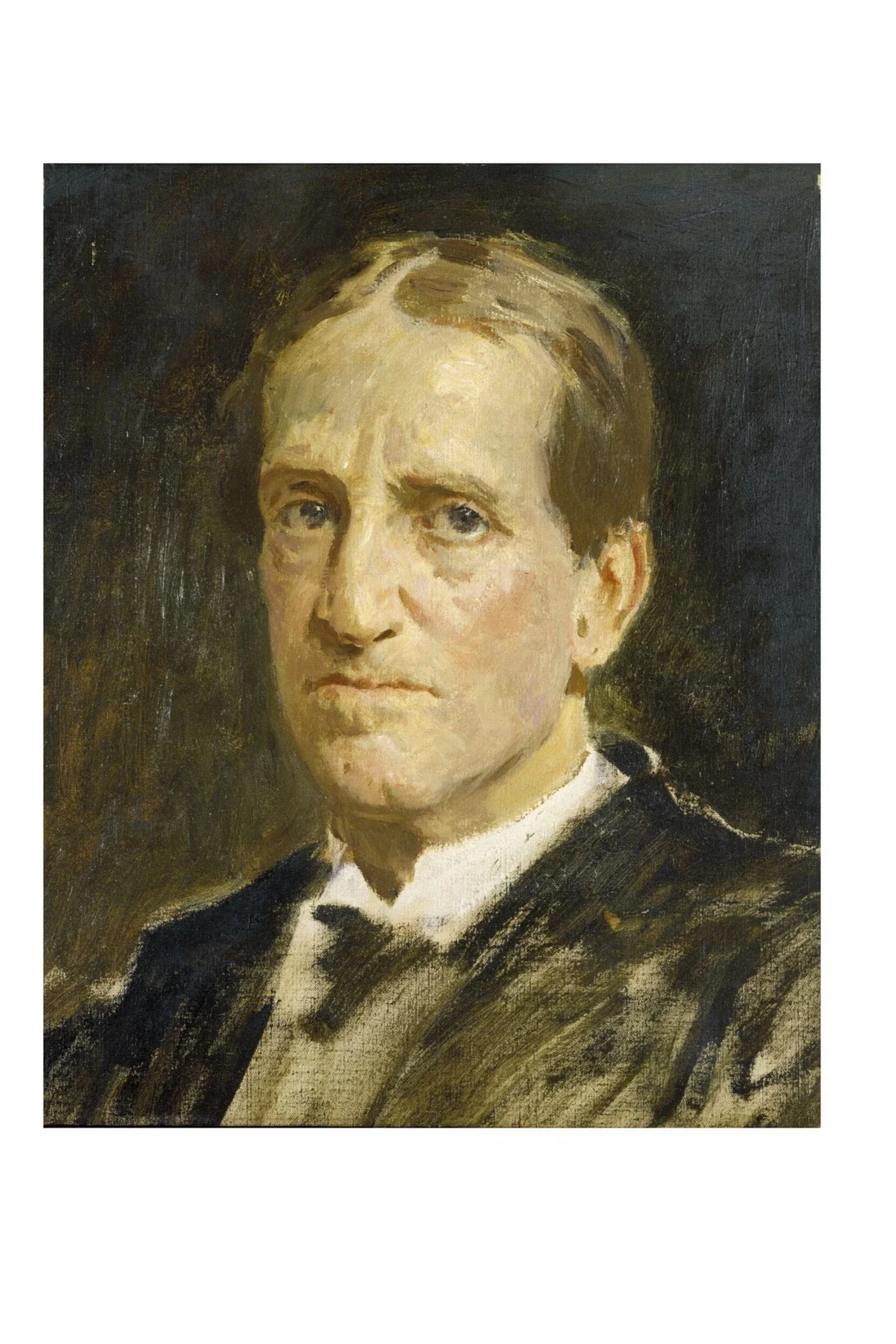 Sir Frank Robert Benson, detail
