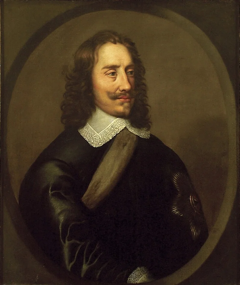 Charles I, detail