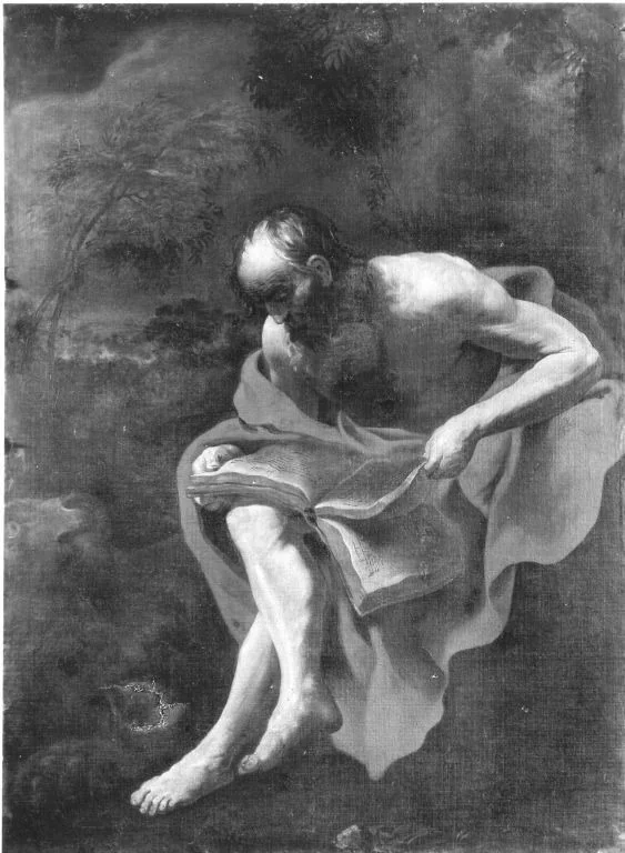 St Jerome, detail