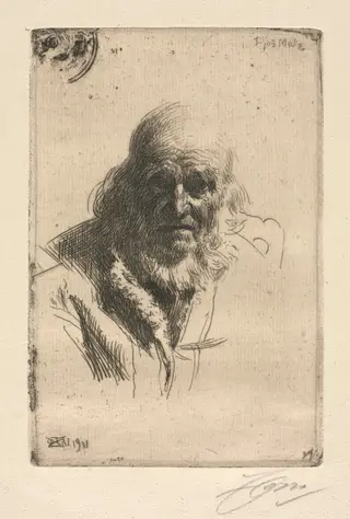 Djos Mats, by Anders Zorn, 1911