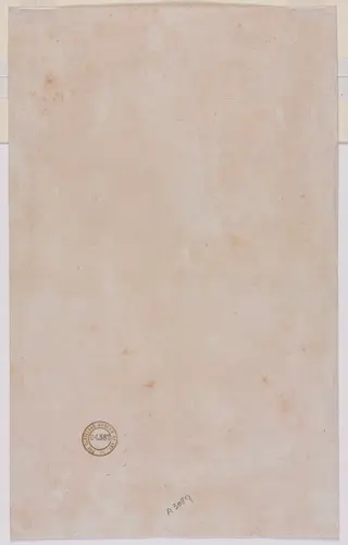Architectural Plan (verso), by Luzio Romano, 1504