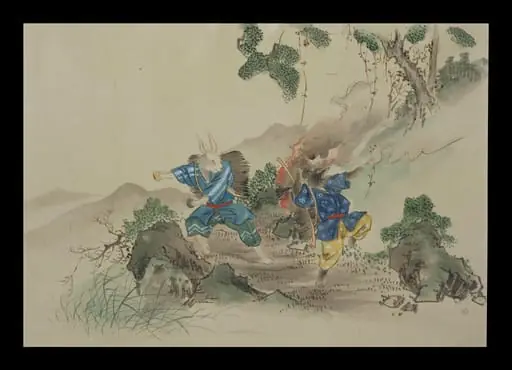 Untitled, by Kawanabe Kyōsai 河鍋暁斎, paint, 1850