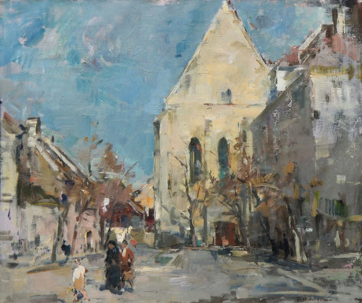Peisaj urban, detail