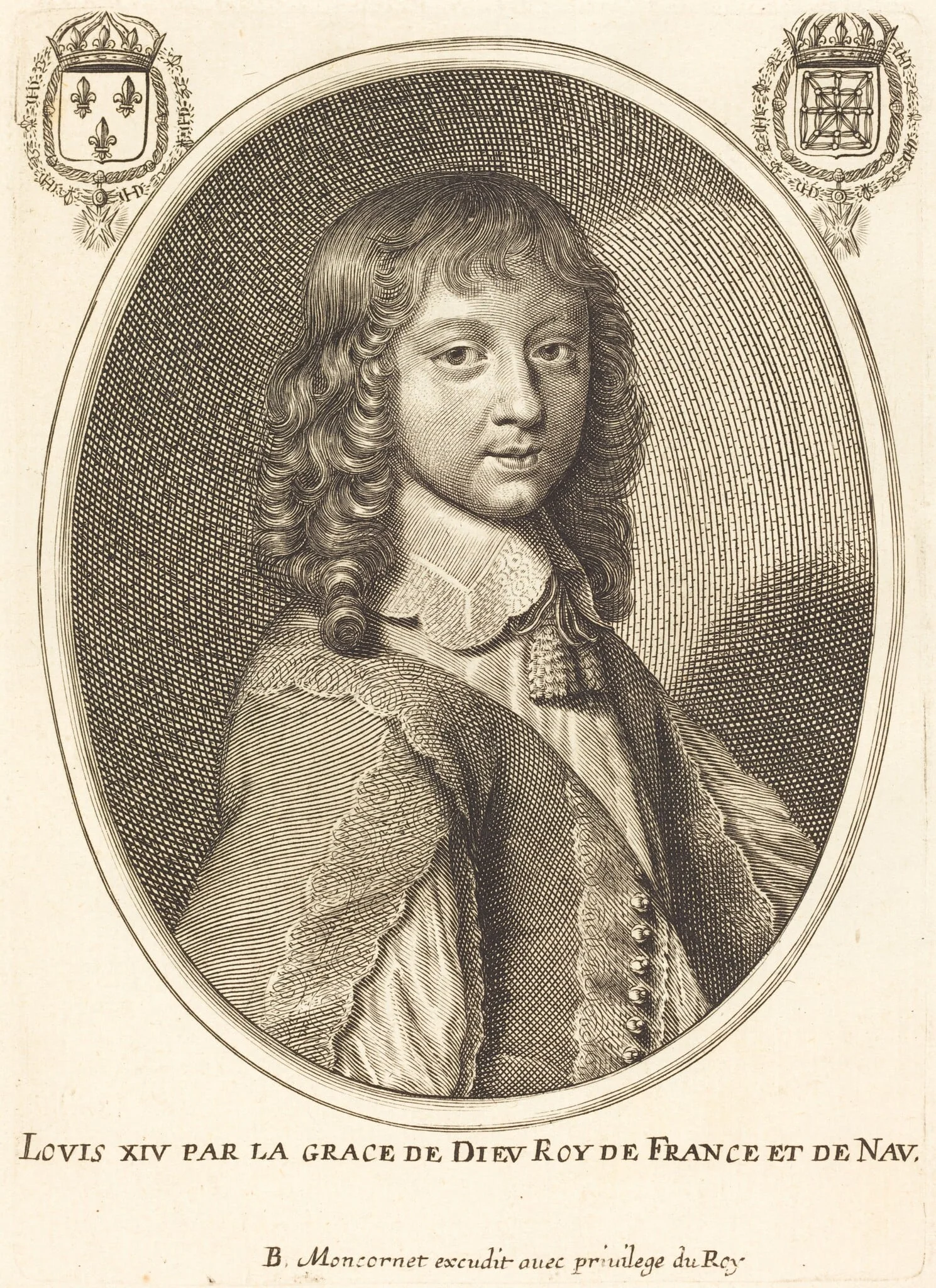 Louis XIV, detail