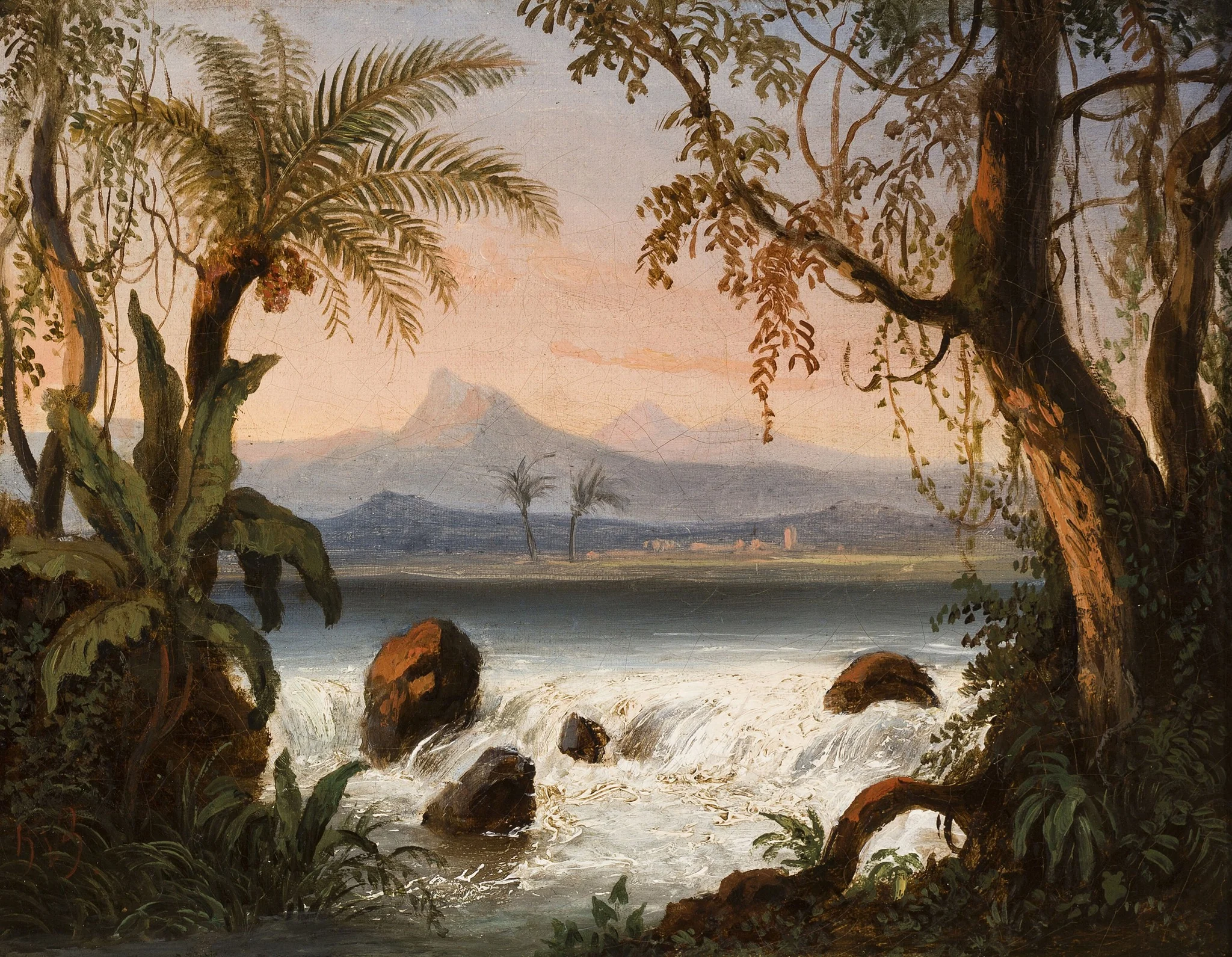 Paisagem (atribuído), detail