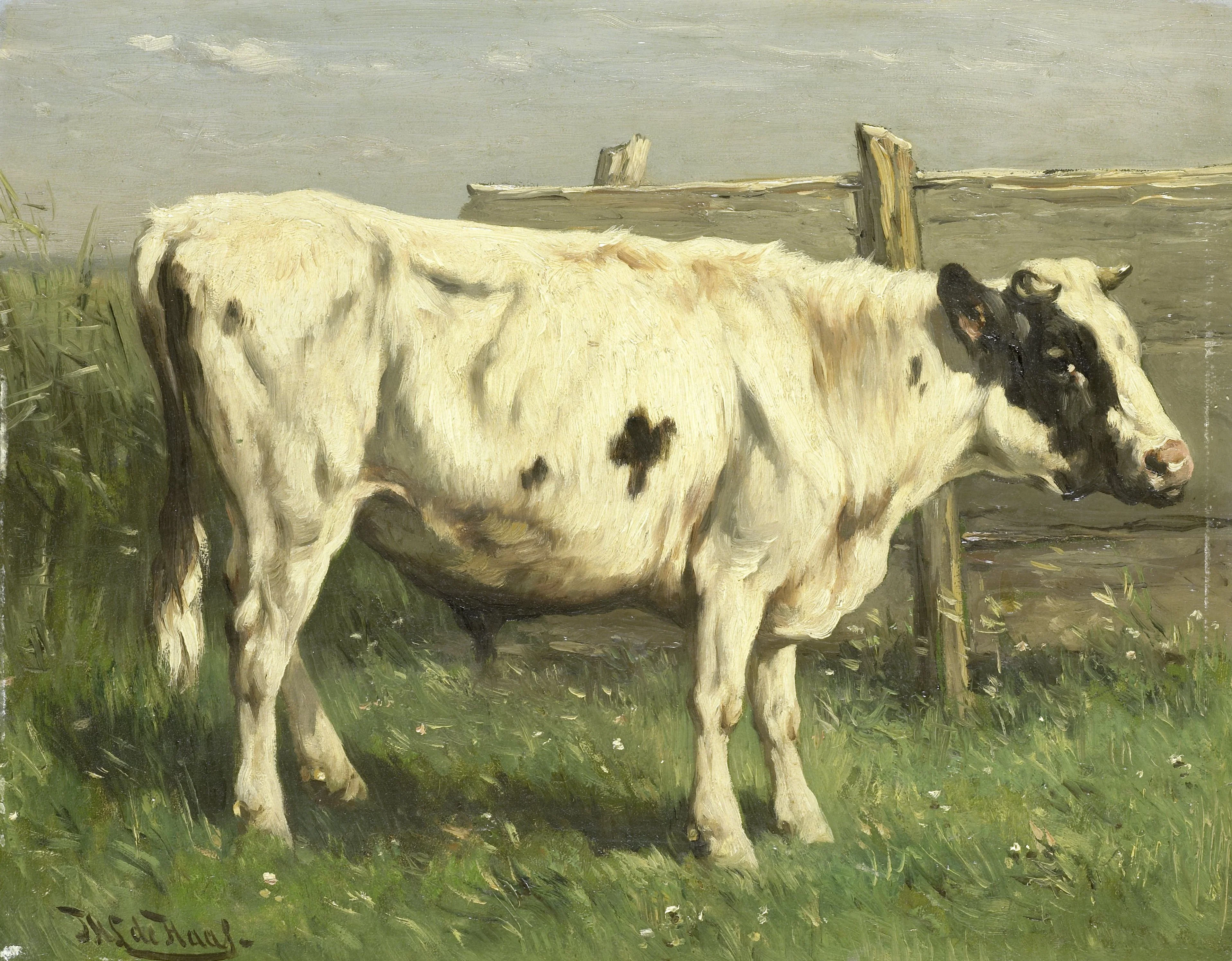 Young Bull, detail