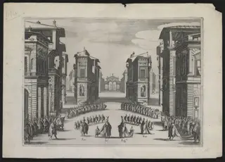 H Beard Print Collection, by Giulio Parigi, 1619
