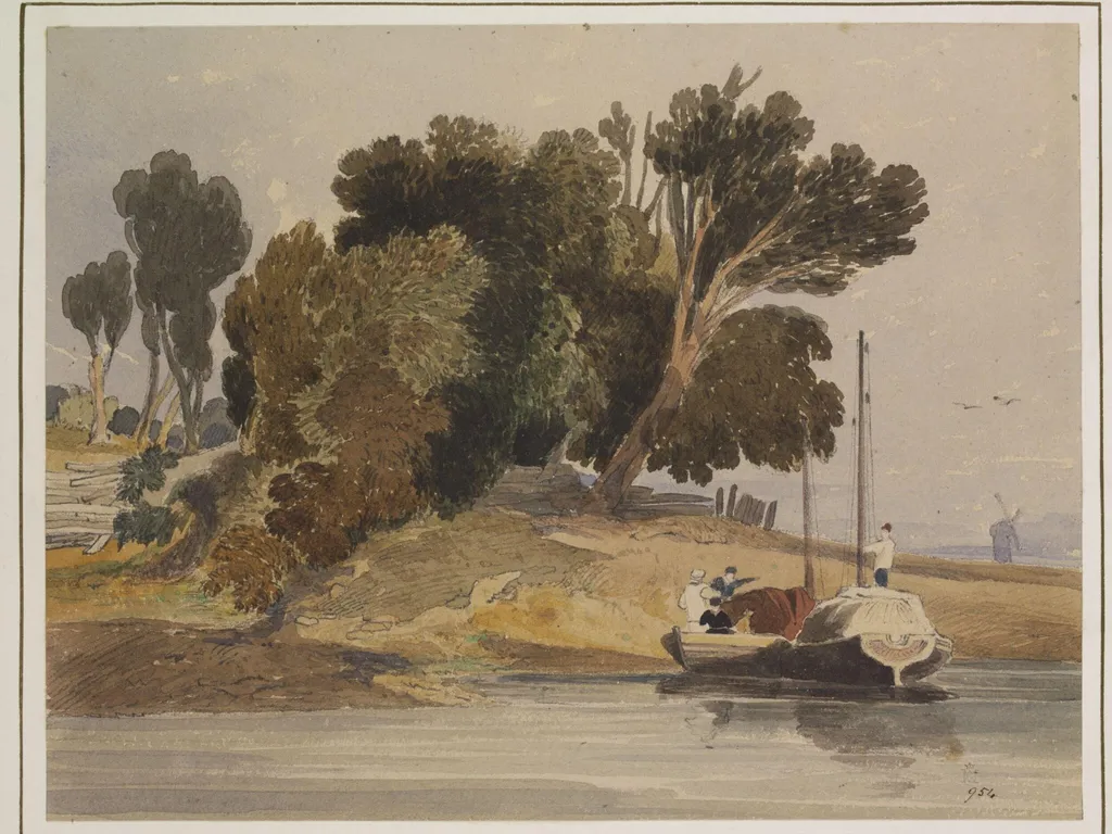 Untitled, by John Sell Cotman, watercolor