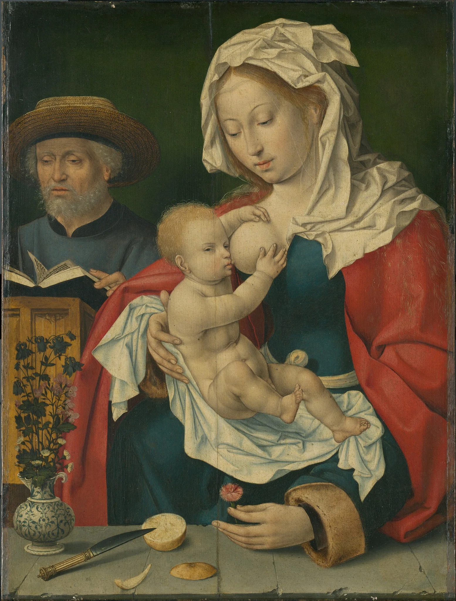 Holy Family, detail
