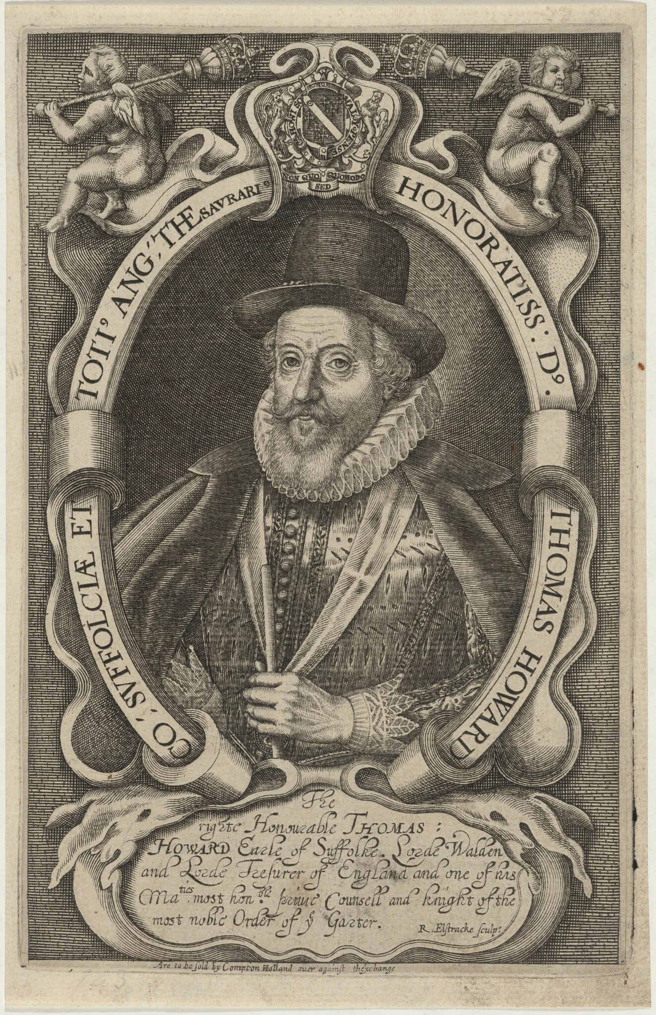 Thomas Howard, First Earl of Suffolk, detail