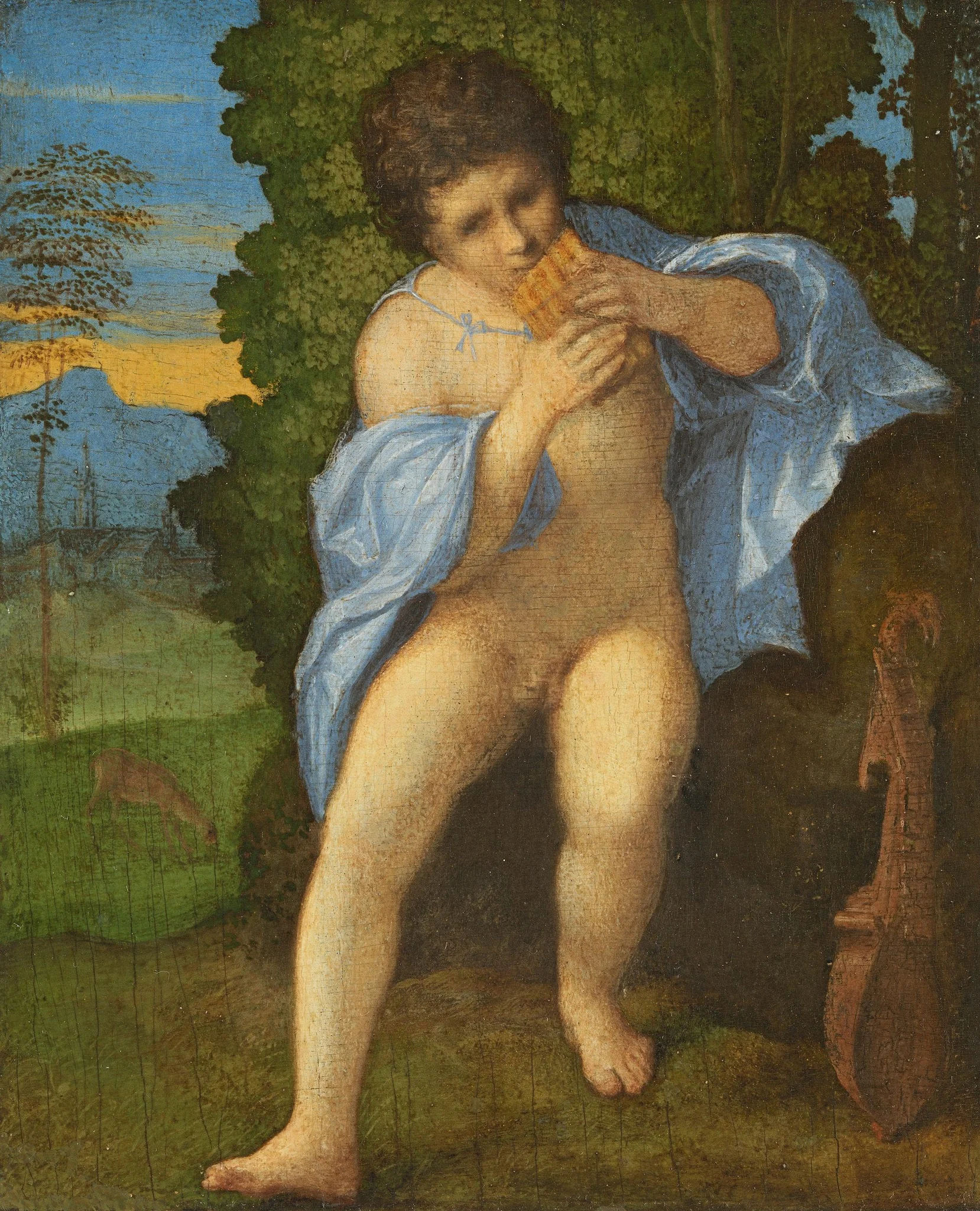 Daphnis, detail