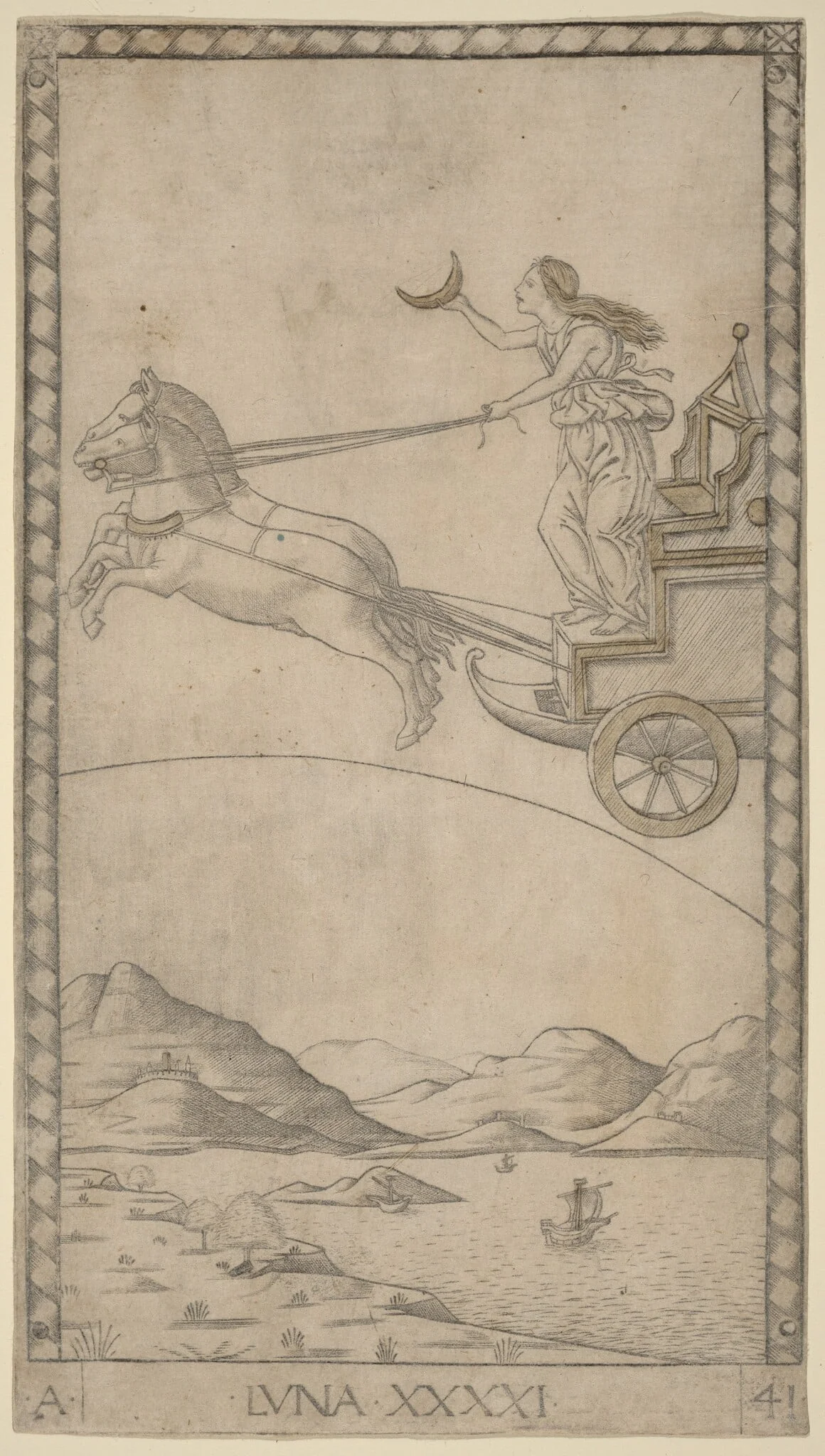 Luna (Moon), detail