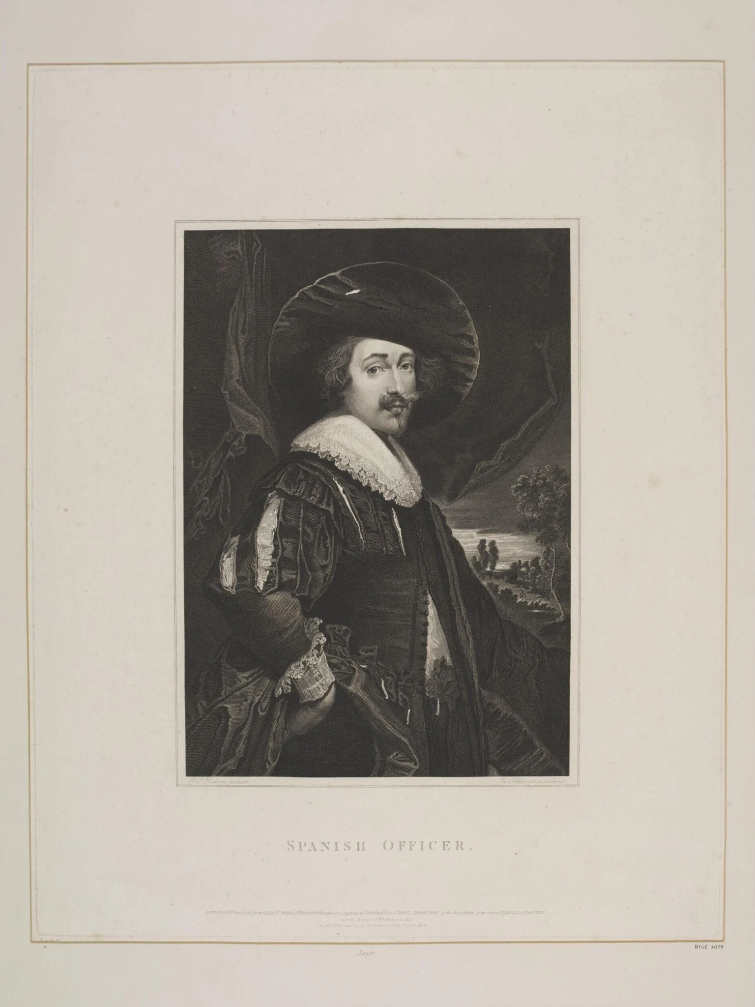 Spanish Officer, detail