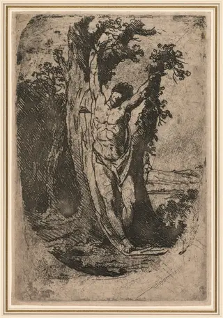 Saint Sebastian, by James Barry, 1776