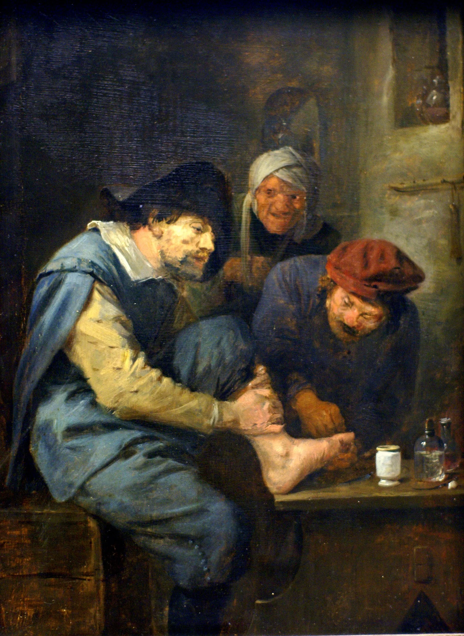 The Foot Operation, detail