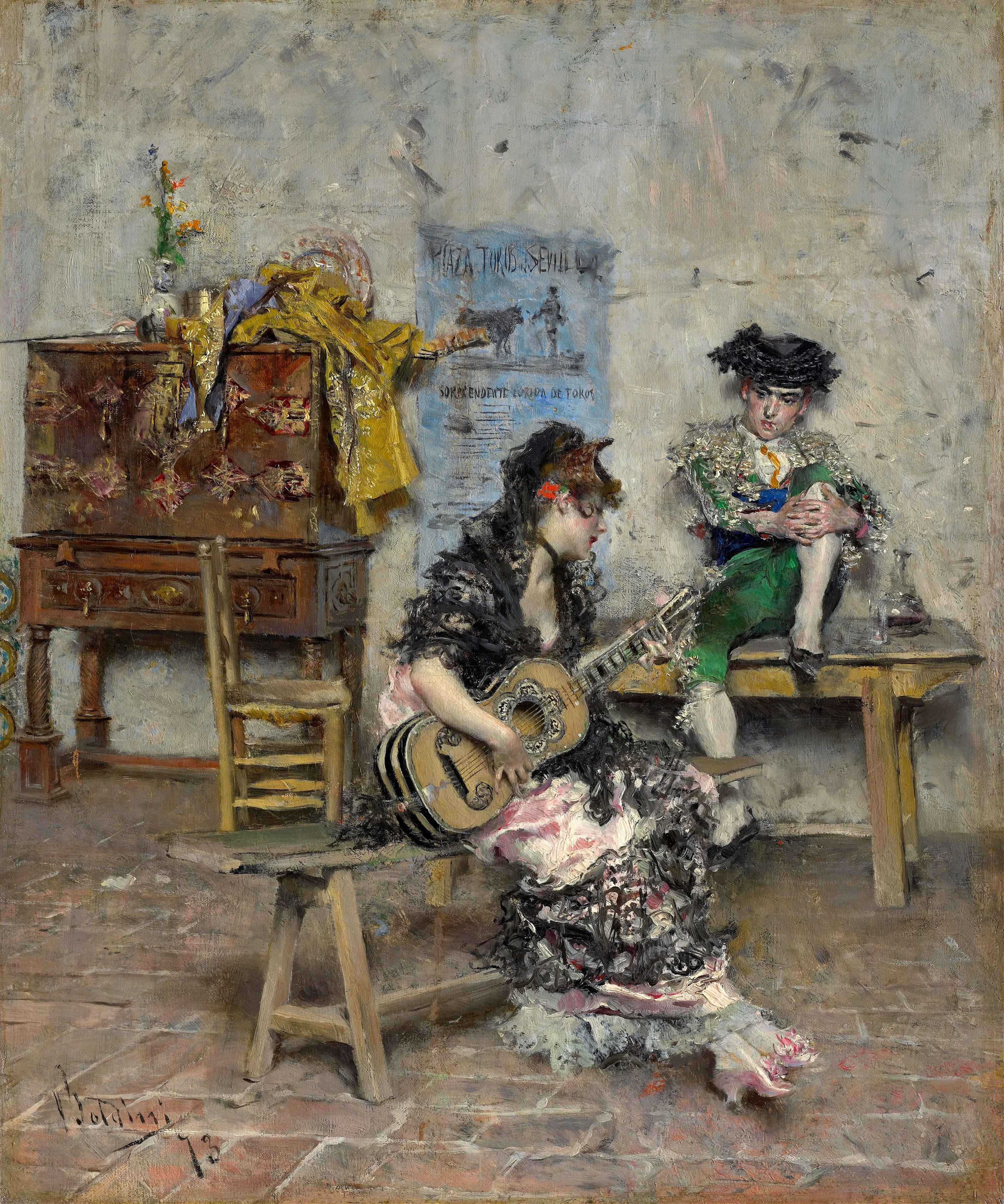 Guitar Player, detail