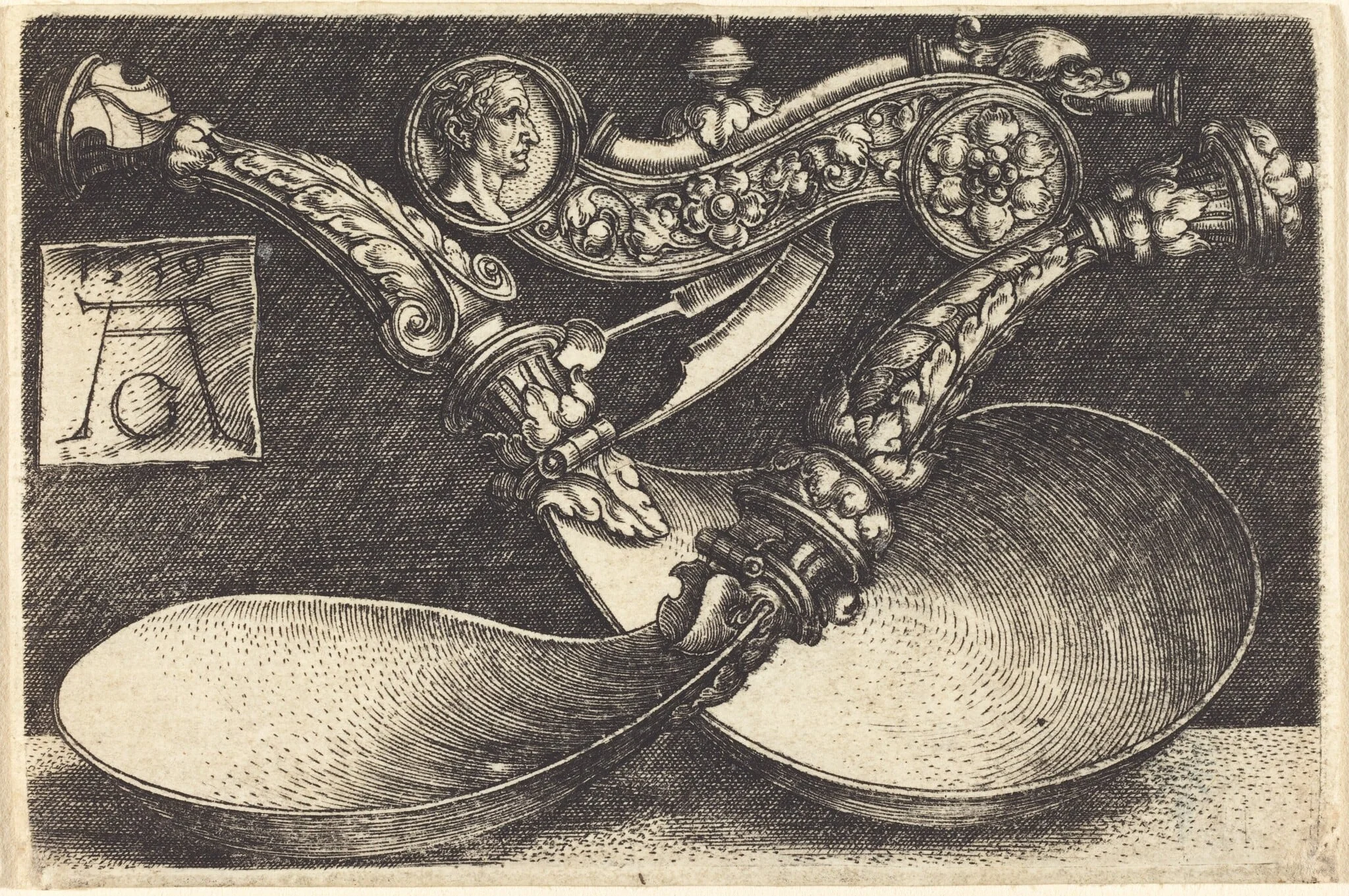 Designs for Two Spoons and a Dog Whistle, detail