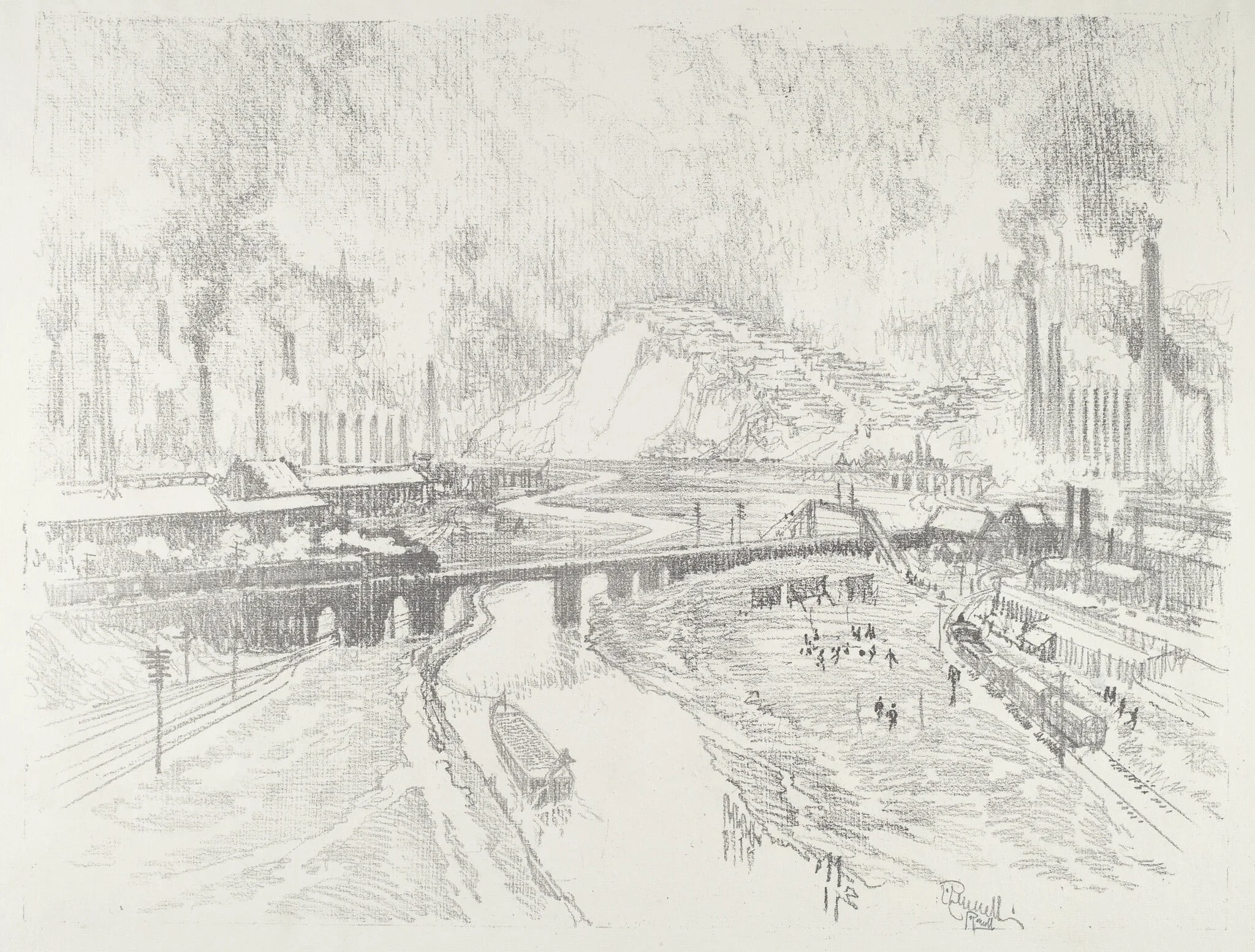 Munition Town, detail