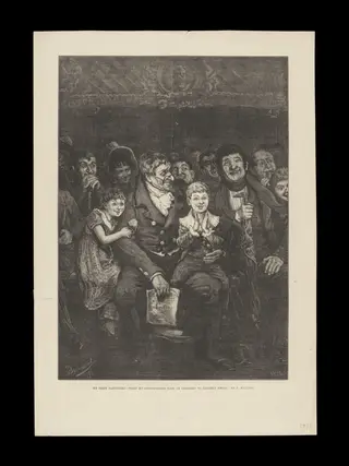 H Beard Print Collection, by F. Barnard, 1876