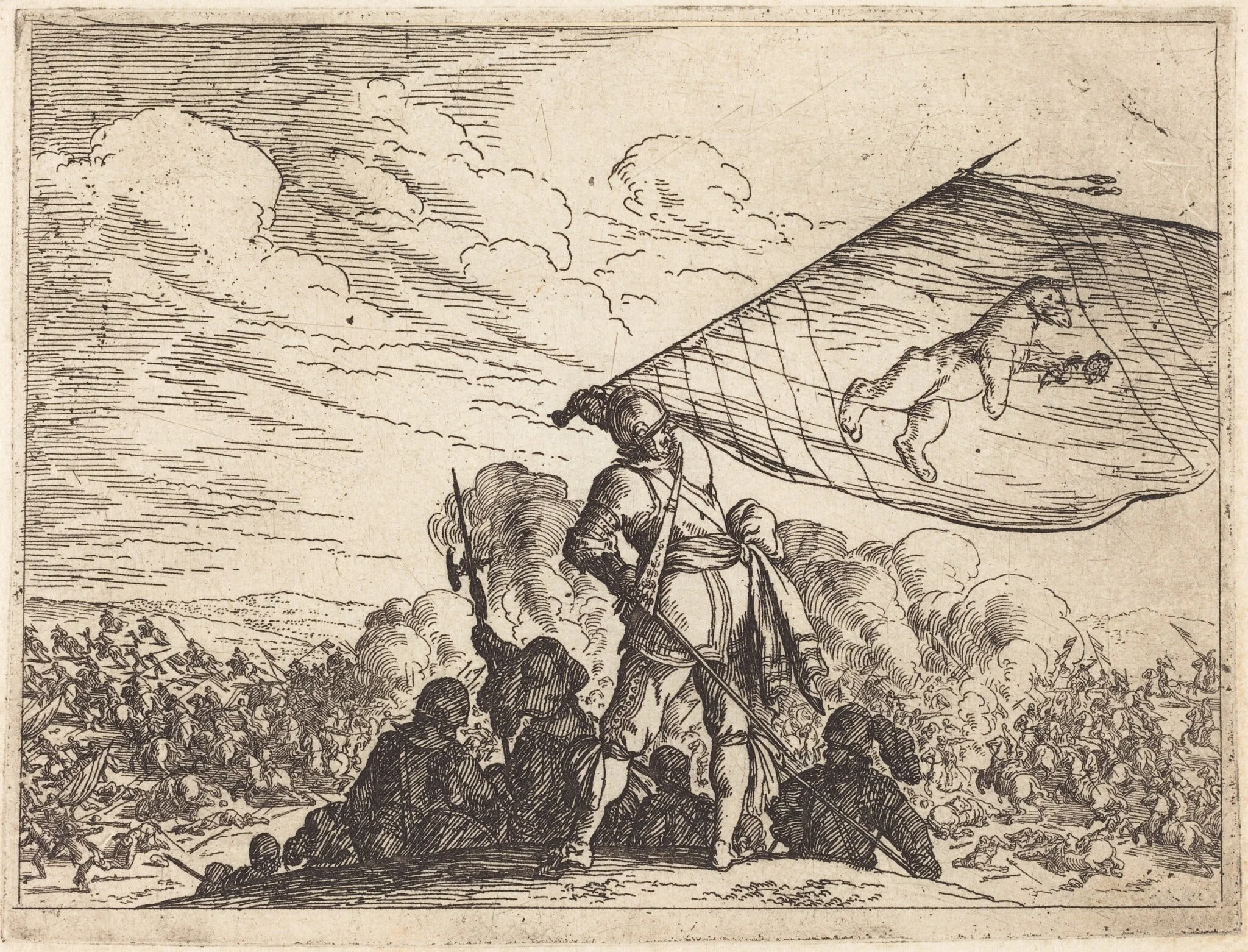 Capricci di varie battaglie, detail