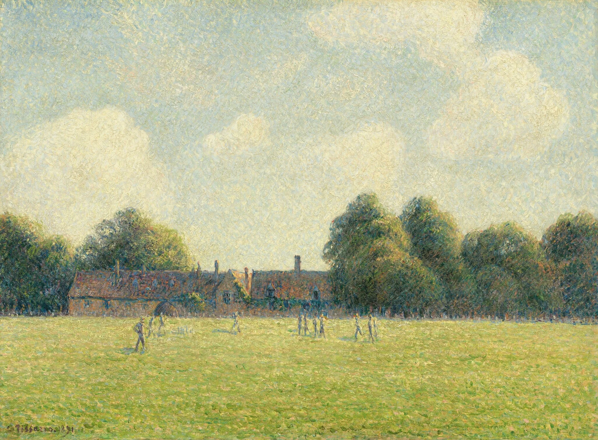 Hampton Court Green, detail