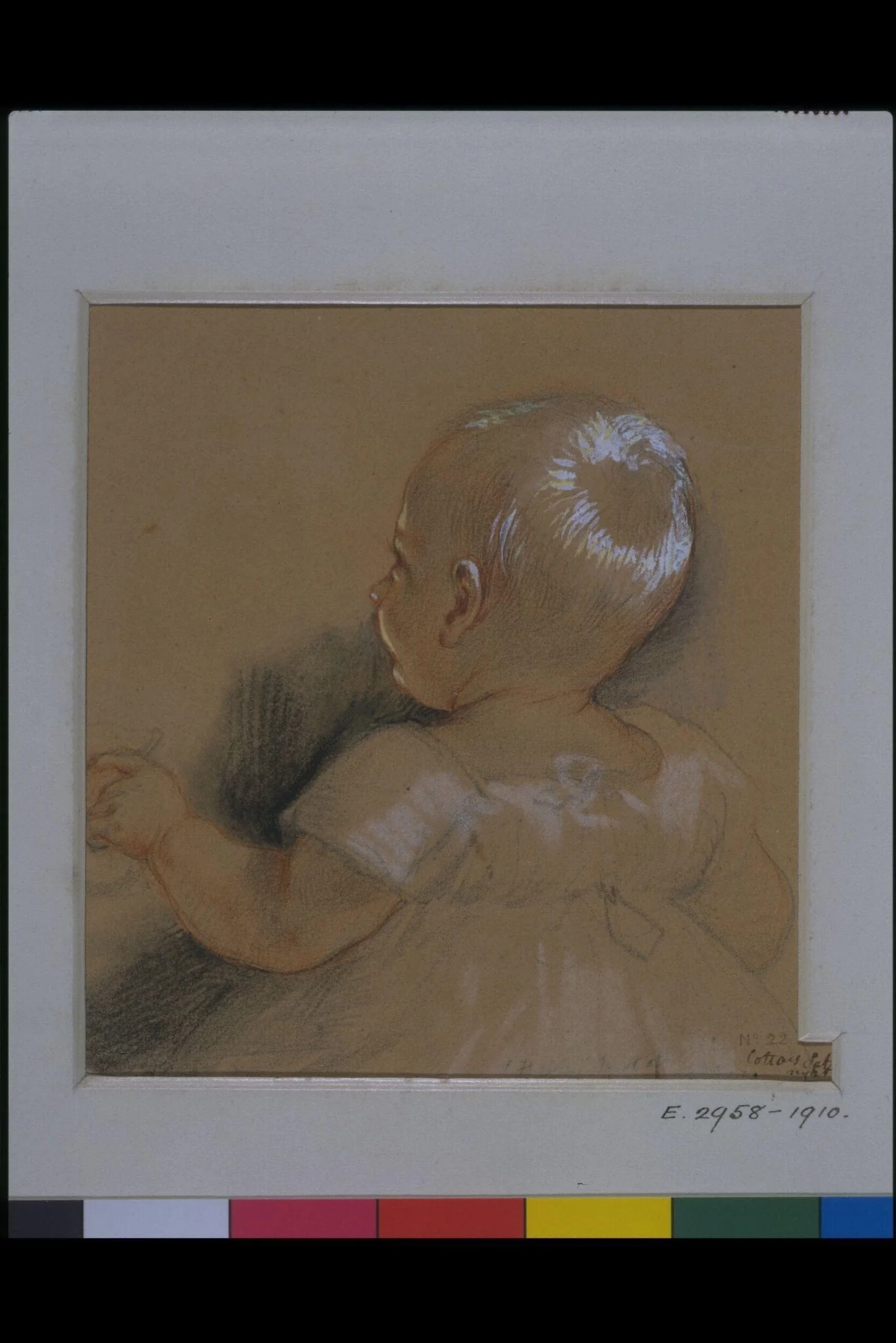 Study for 'The Cottar's Saturday Night', detail