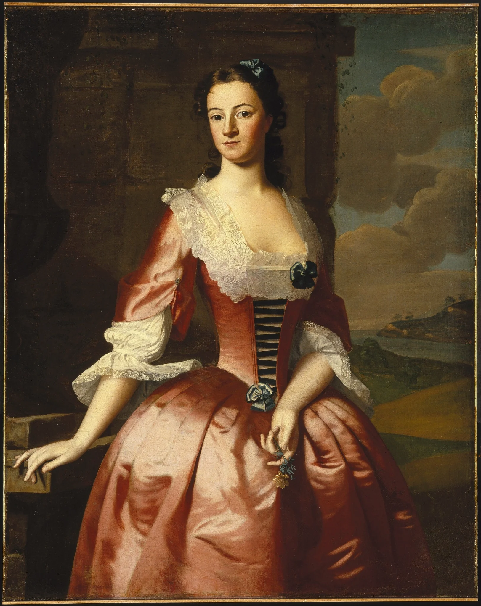Portrait of a Woman, detail