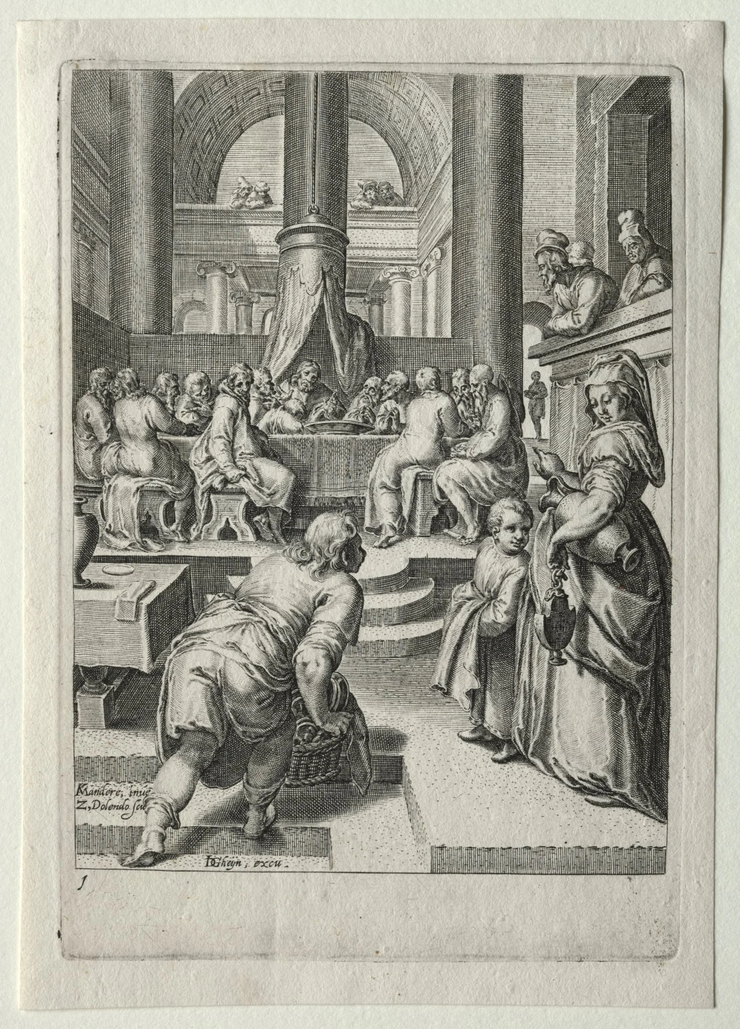 Life of Christ: The Last Supper, detail