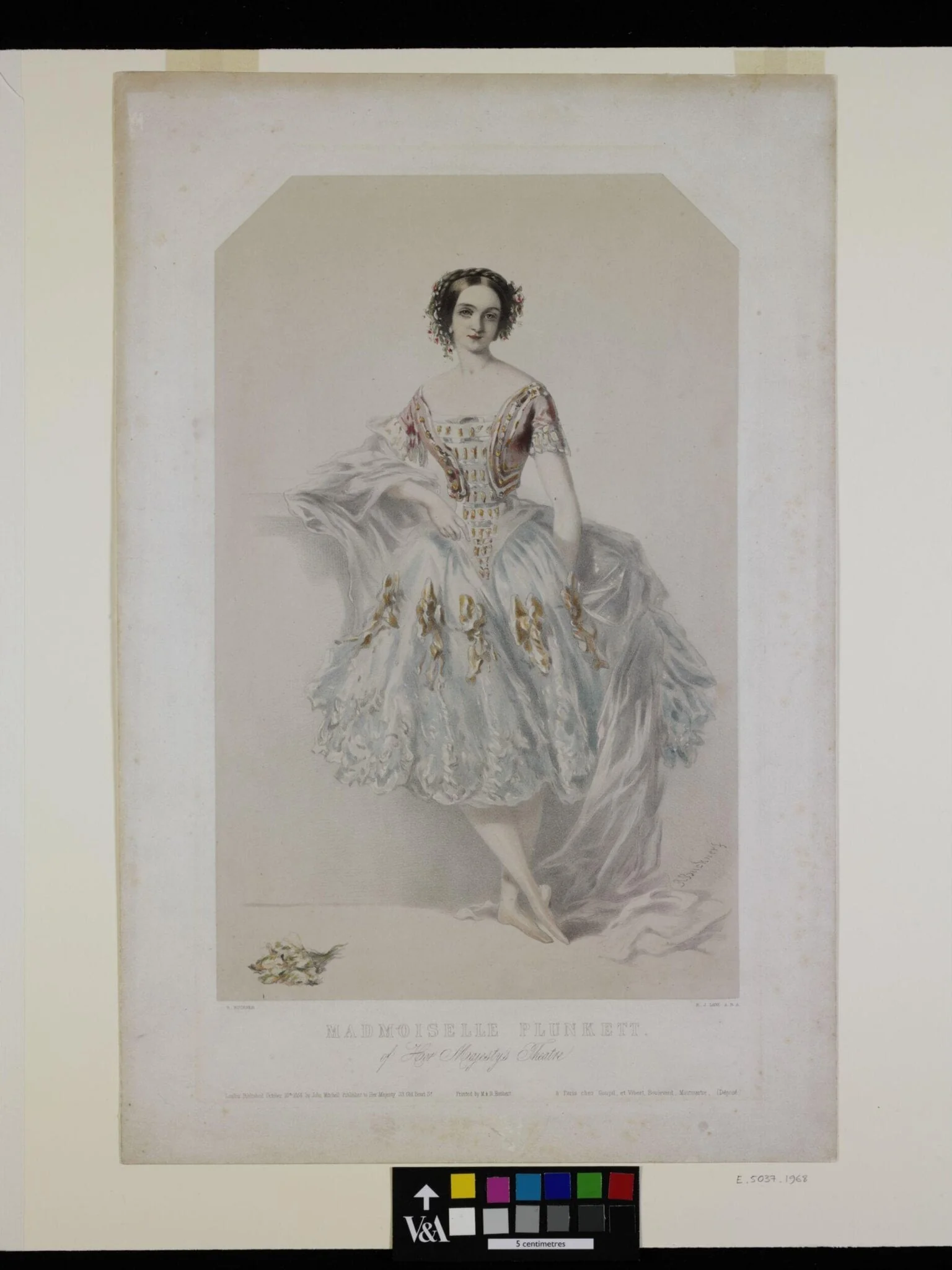 MADMOISELLE (SIC) PLUNKETT., detail