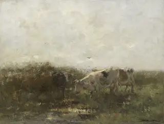 Koeien, by Willem Maris, oil, 1896