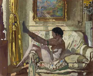 Sunlight, by William Orpen, oil, 1925