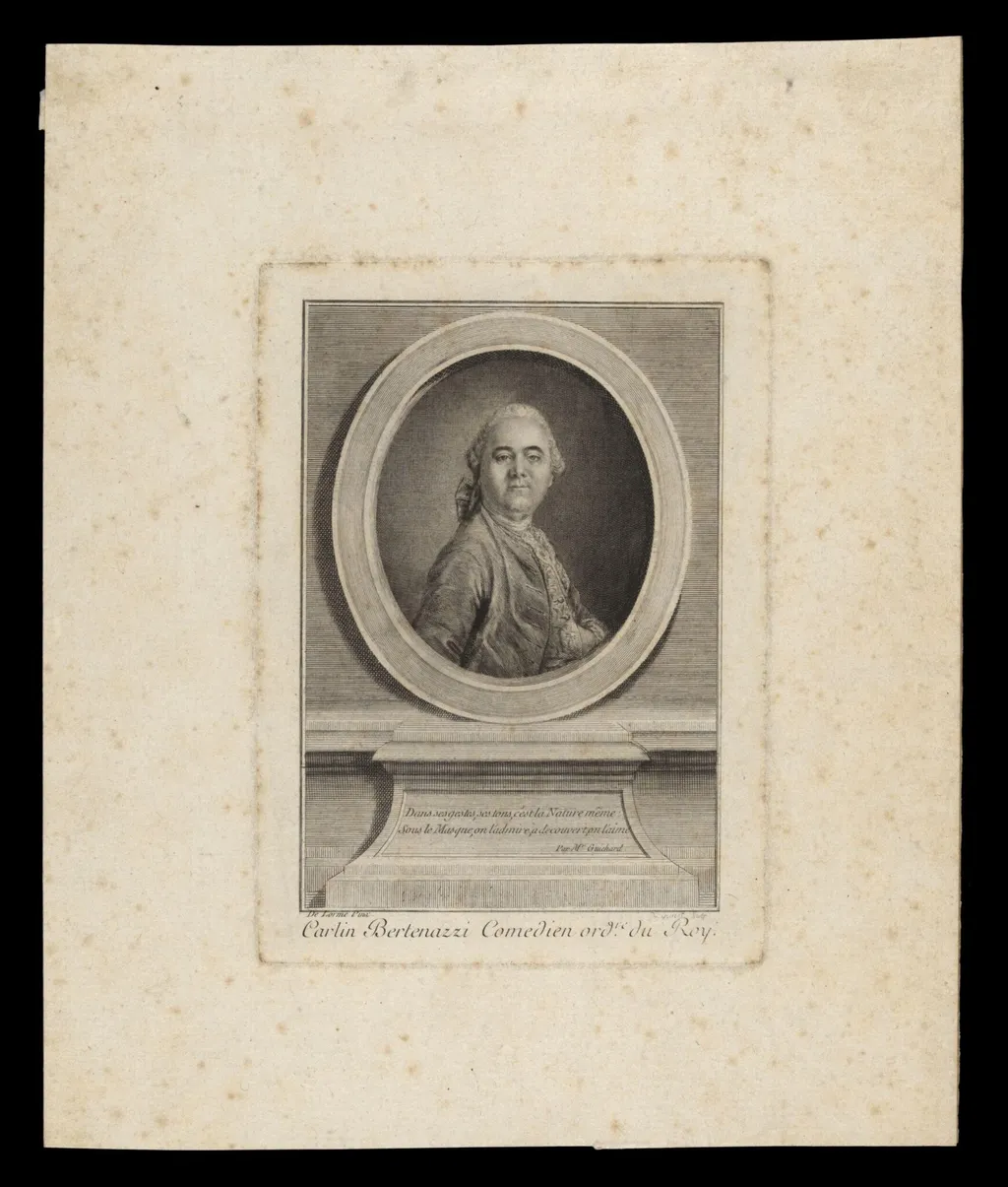 H Beard Print Collection, by Jean-Baptiste-Hilaire Guillot de Lorme, 1750