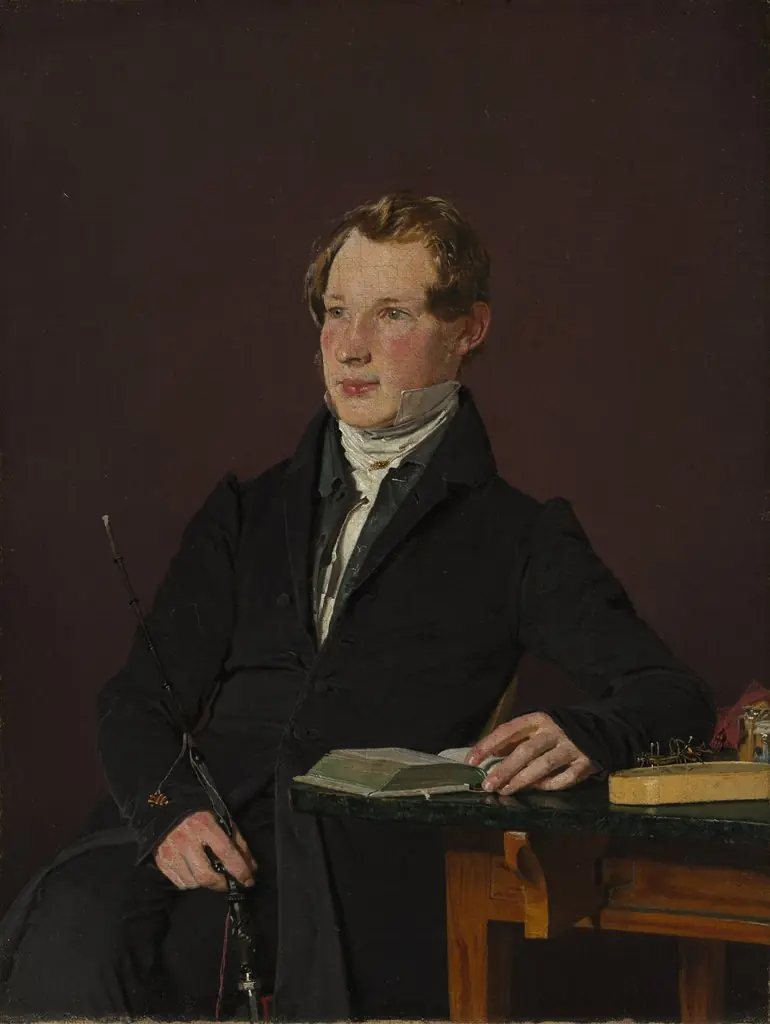 Dr. Johann Henning Kjetil Hjardemaal, by Christen Købke, oil, 1833