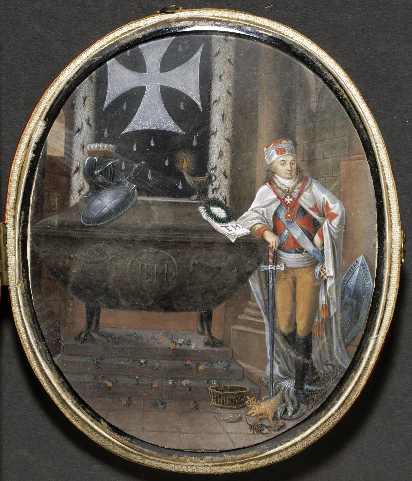 Gustaf Adolf Reuterholm (1756-1813), friherre, överkammarherre, en av Rikets Herrar, president, detail