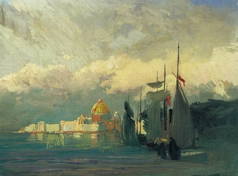 On the Neva, detail