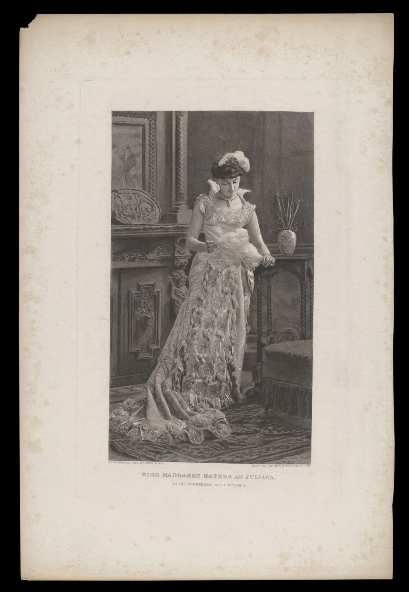 H Beard Print Collection, detail