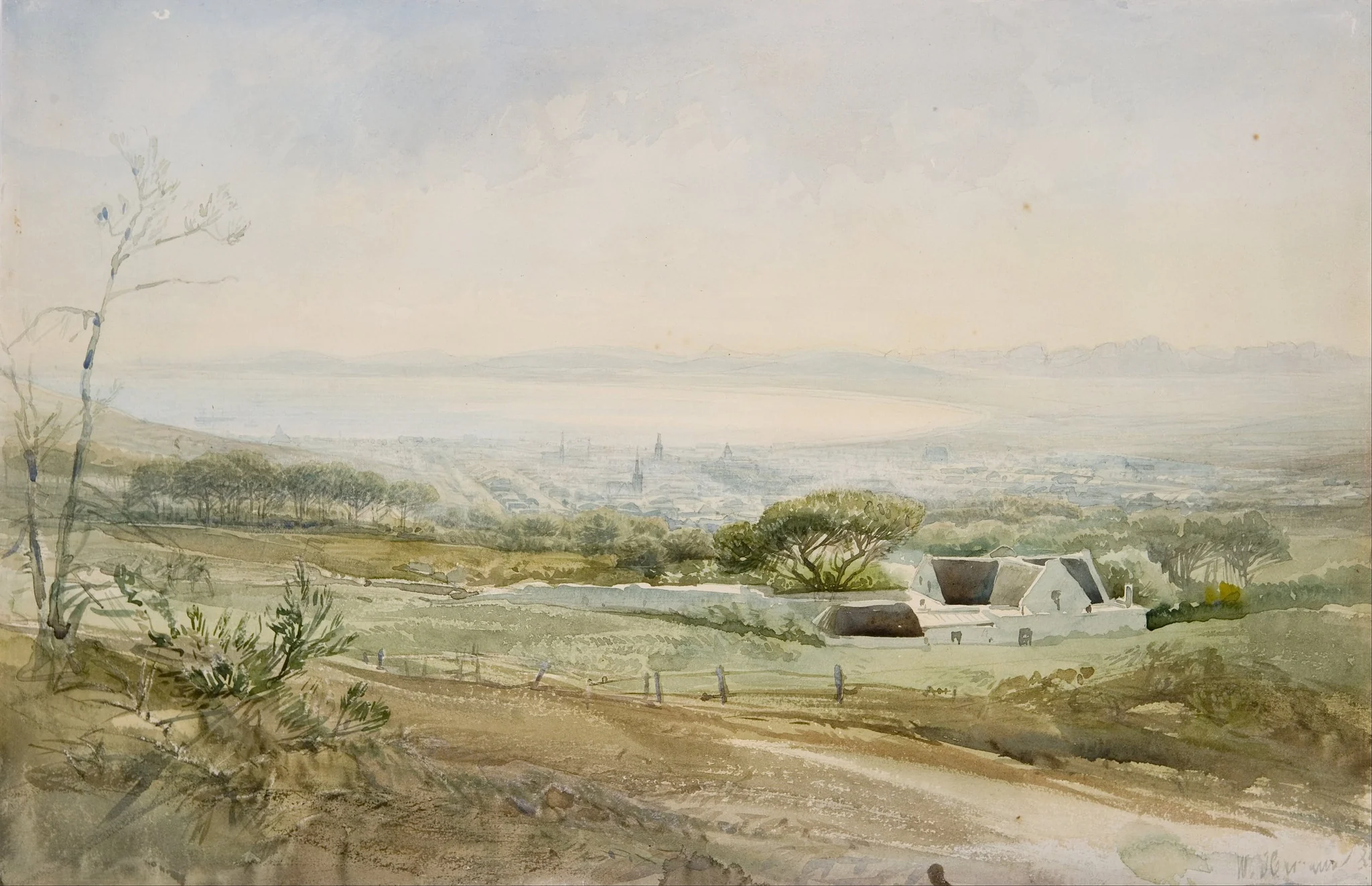 Cape Town from the Top of Kloof Street, detail