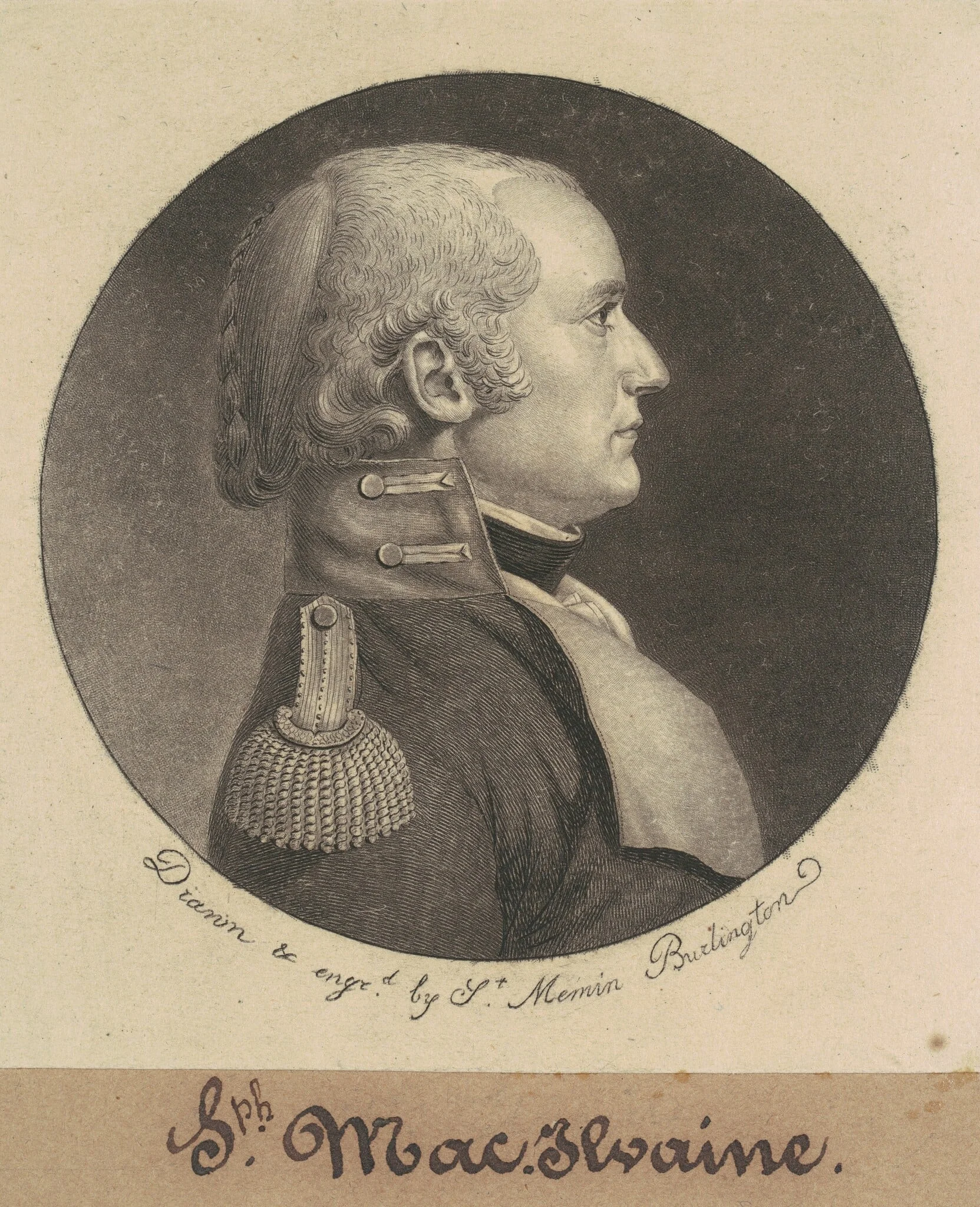 Joseph McIlvaine, detail