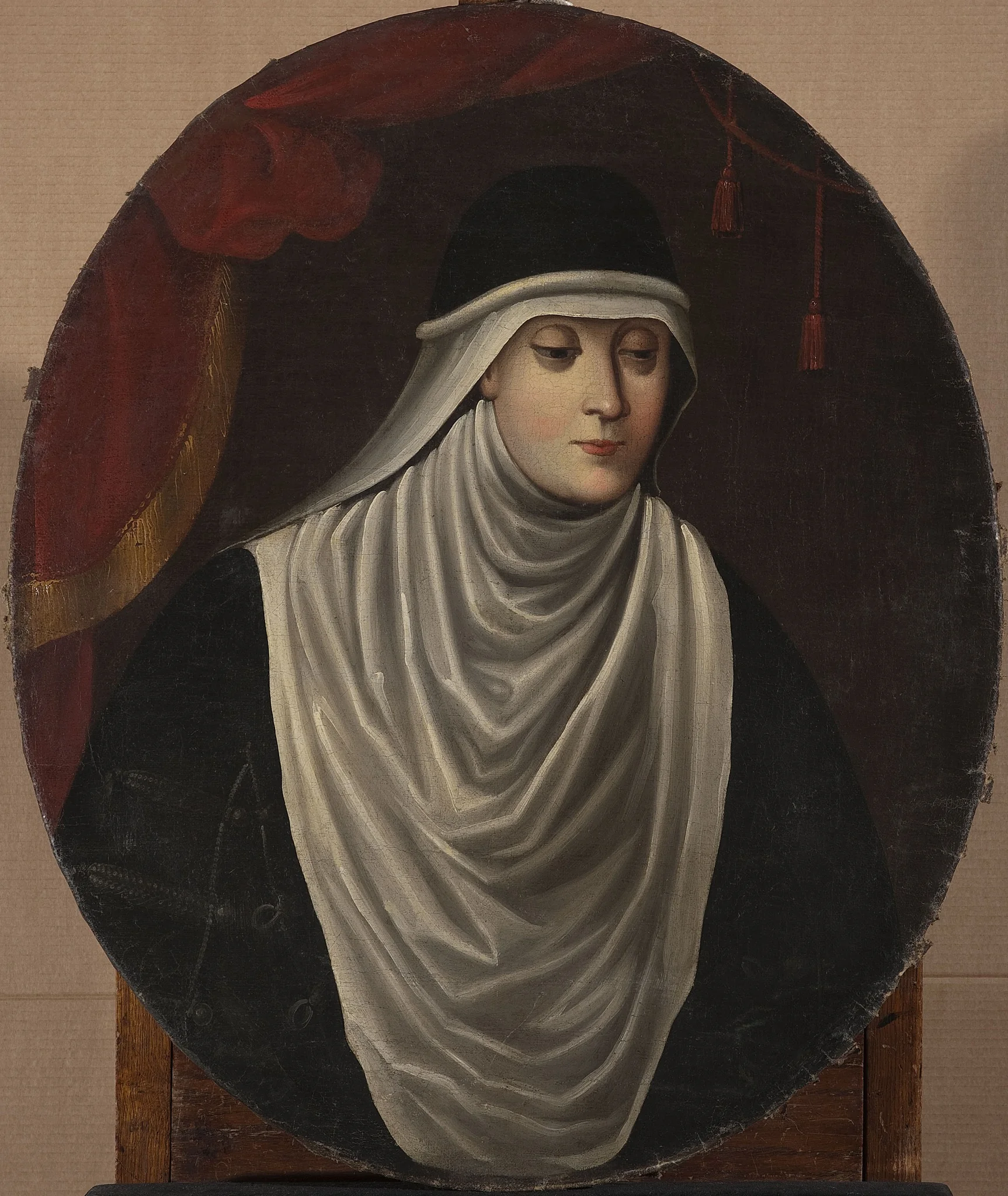 Portrait of Elżbieta Sieniawska née Gostomska (1573–1624), detail