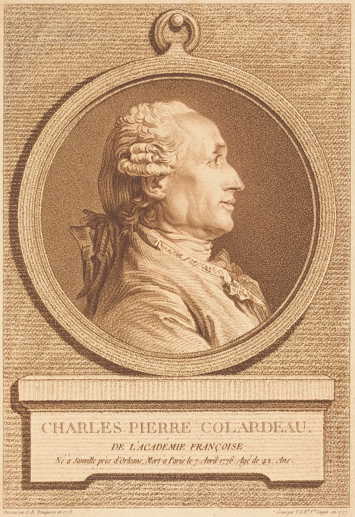 Charles Pierre Colardeau, detail