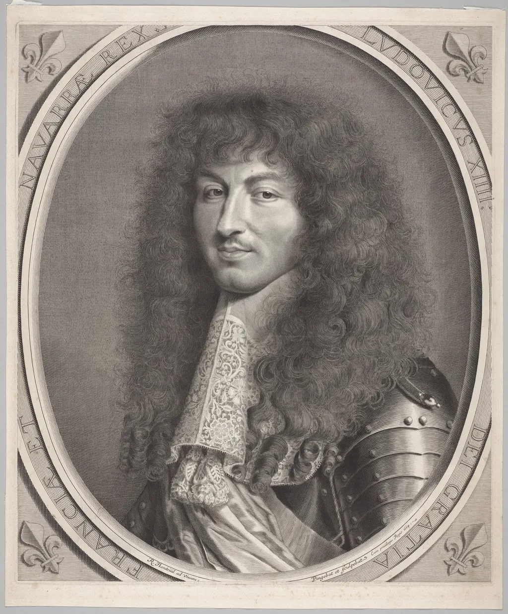 Louis XIV, by Robert Nanteuil, 1664