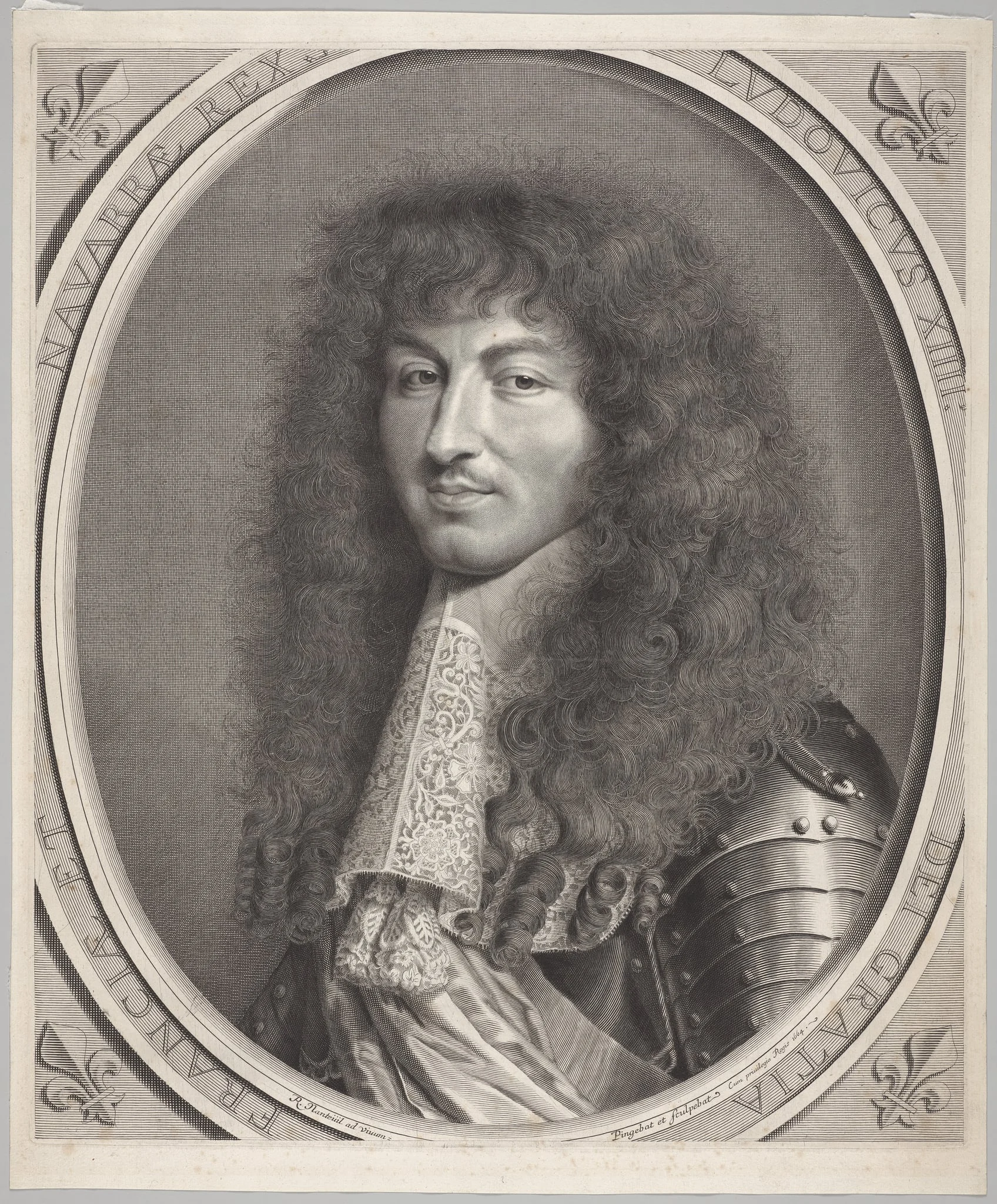 Louis XIV, detail